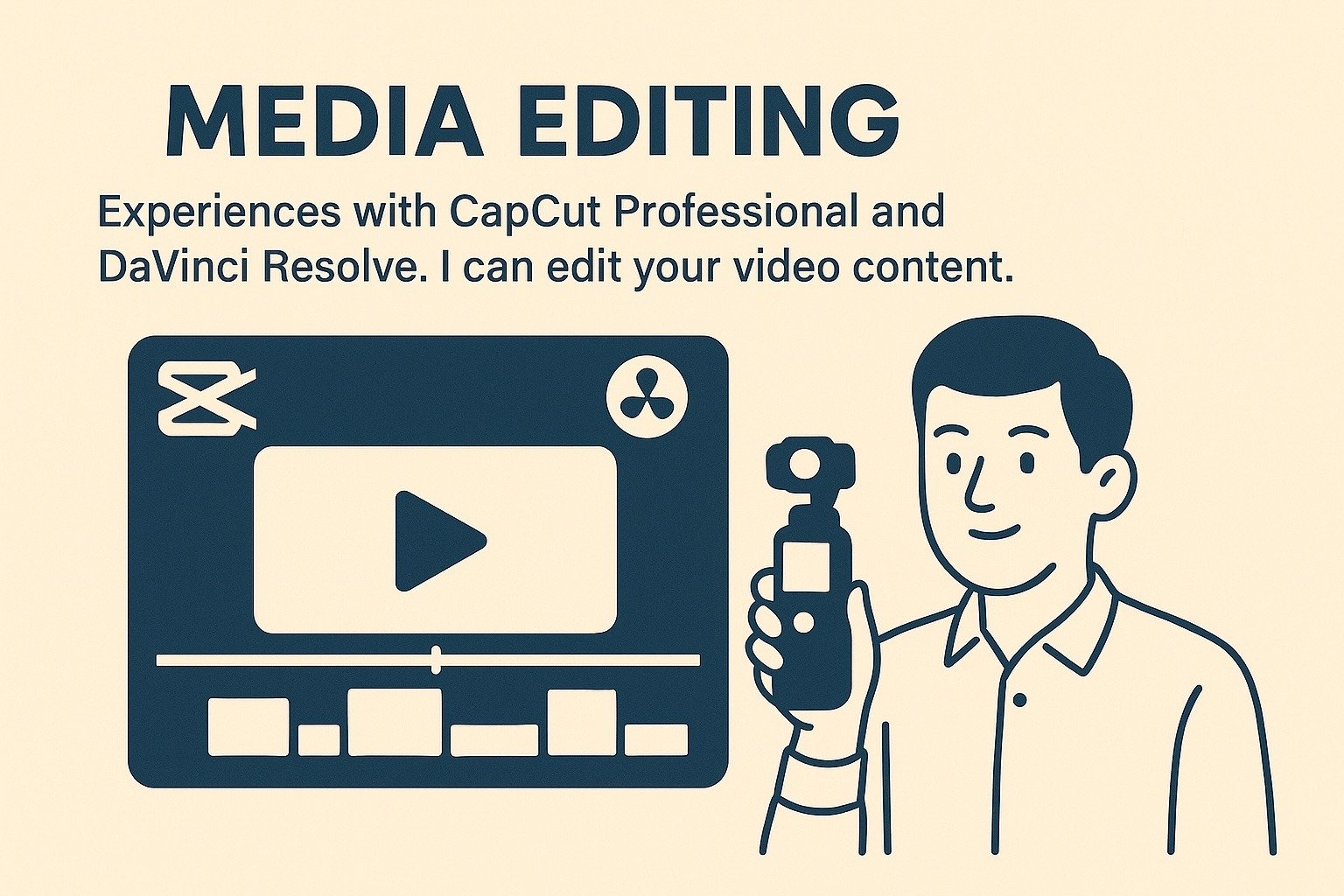 media editing with capcut and davinci