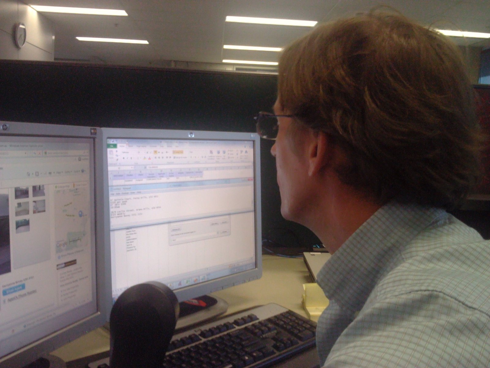 developing application at work