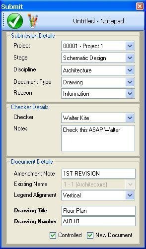 A document publishing app approval process dialog