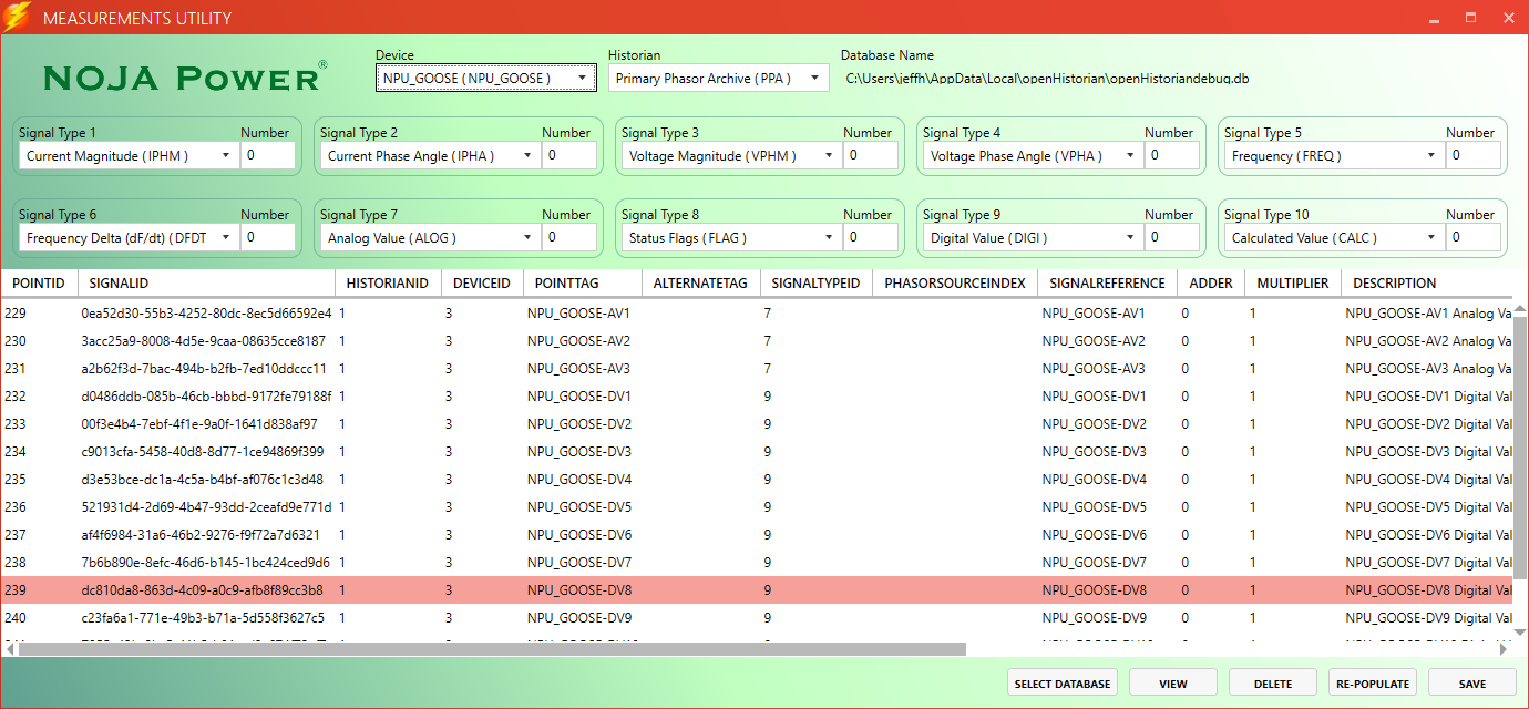 interpreting packets from a Recloser Controller a device mounted on power poles