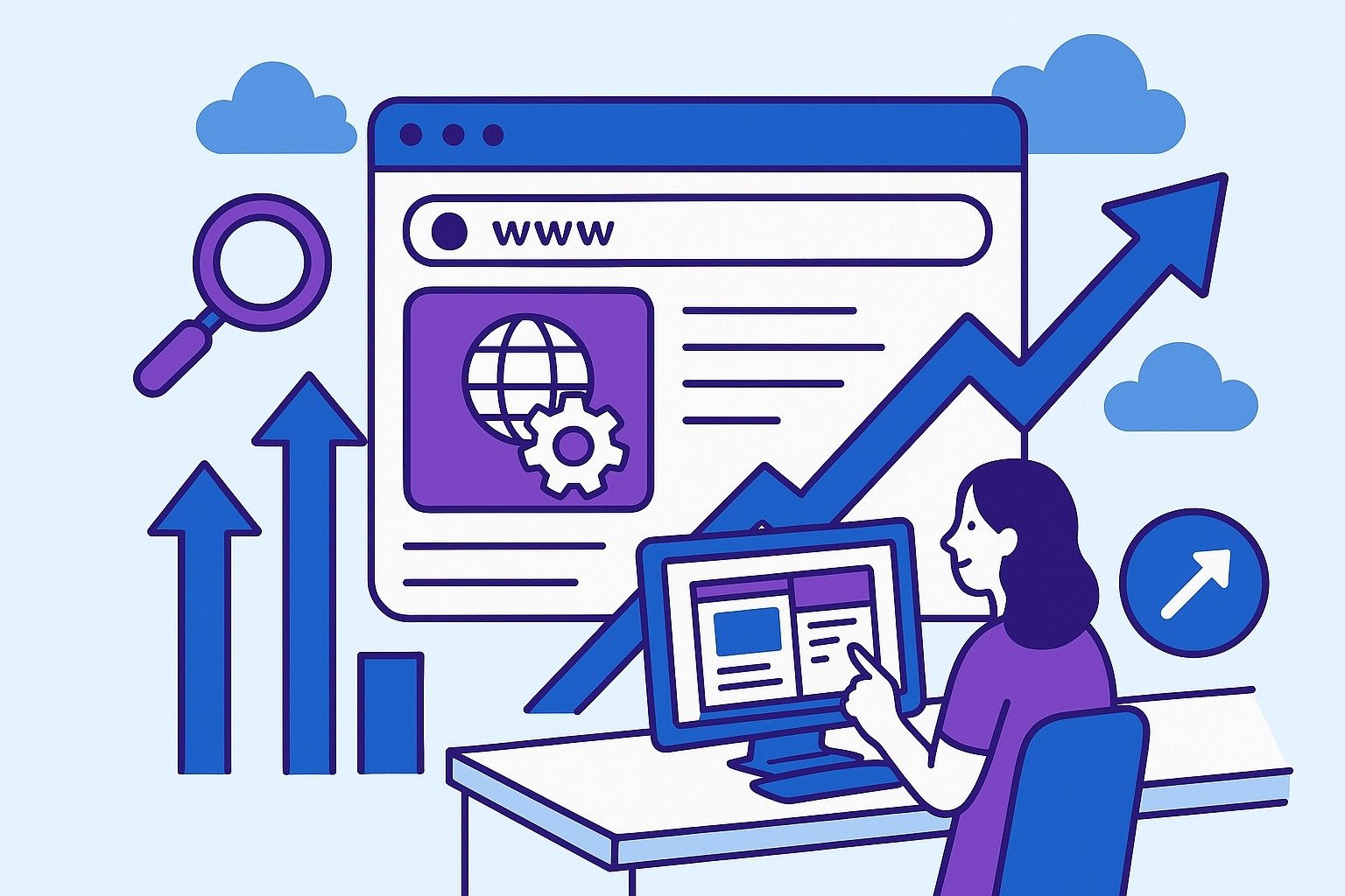 seo website audit report background